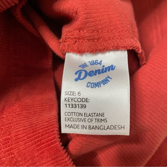 1964 Denim Co. Corduroy skirt. NWOT - Picture 5 of 6